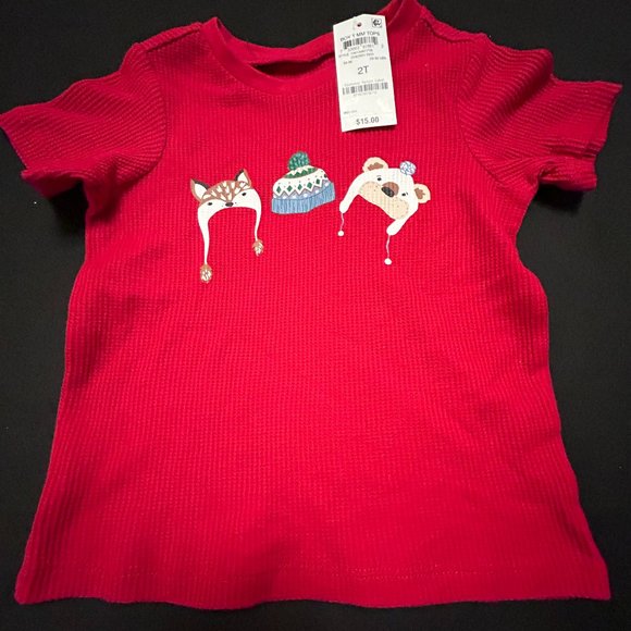 FIRST IMPRESSIONS BOYS RED LOGO TOP - Picture 2 of 5